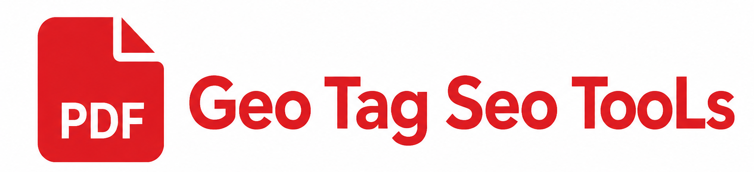Geo Tag Seo TooLs